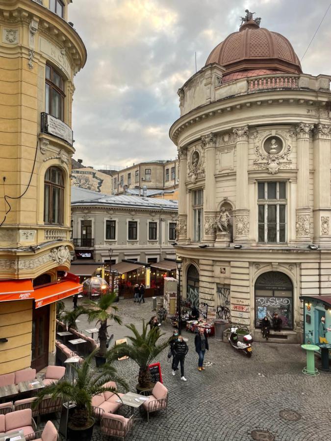 Downtown Studio Daire Bükreş Dış mekan fotoğraf